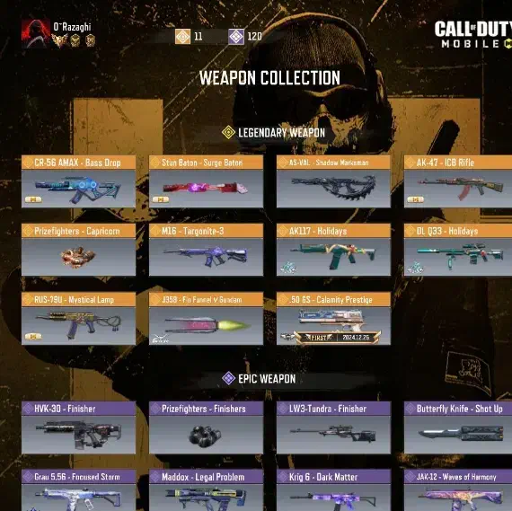 اکانت کالاف موبایل|کنسول، بازی ویدئویی و آنلاین|قائمشهر, |دیوار