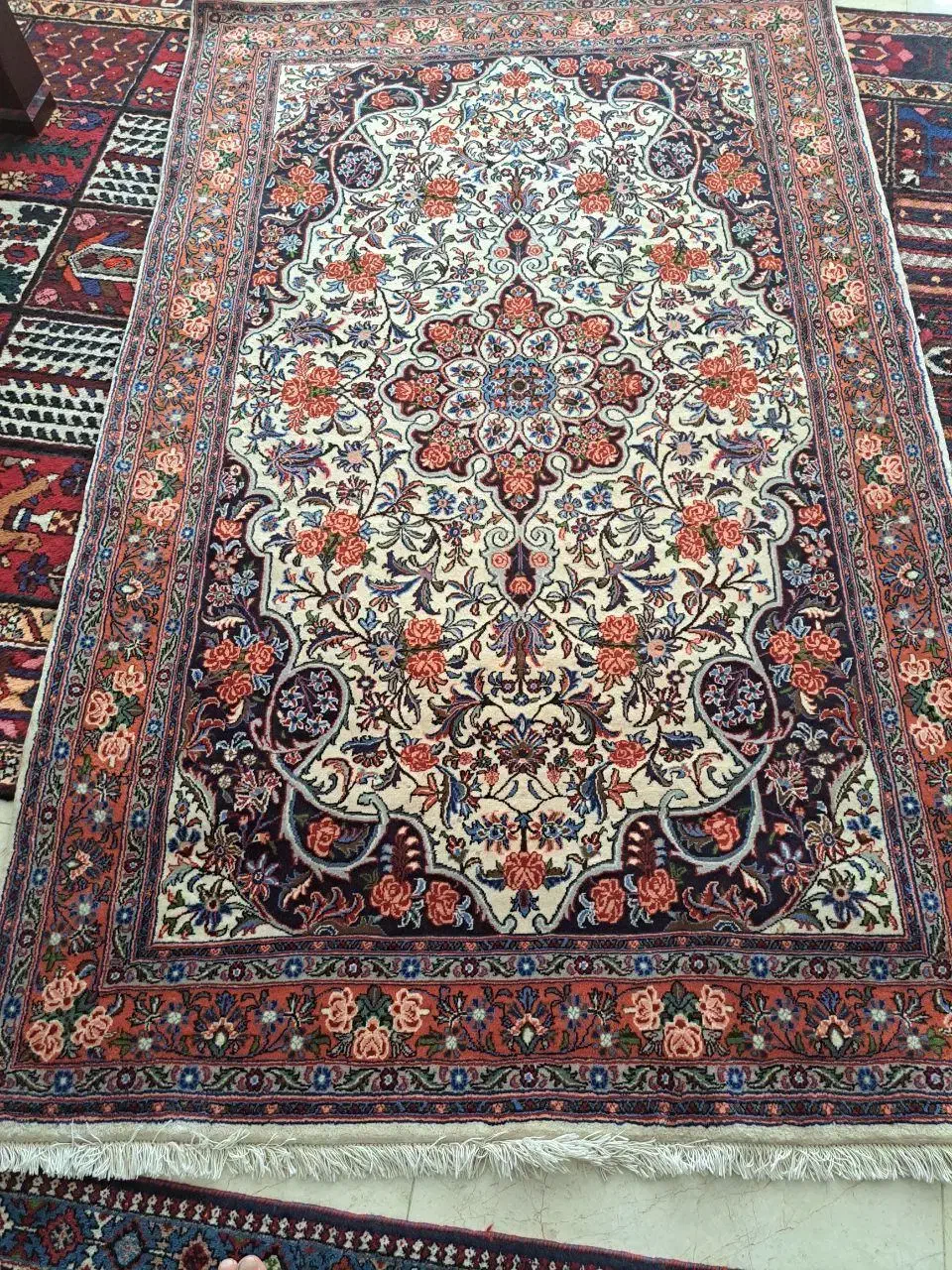 فروش ۲ عدد فرش دستبافت|فرش|نجفآباد, ویلاشهر|دیوار