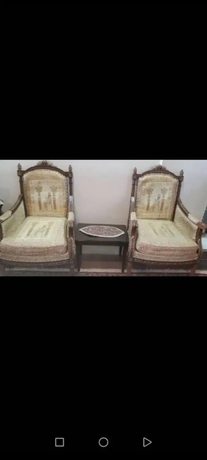 مبل 9 نفره کاجی|مبلمان خانگی و میز عسلی|تیران, |دیوار