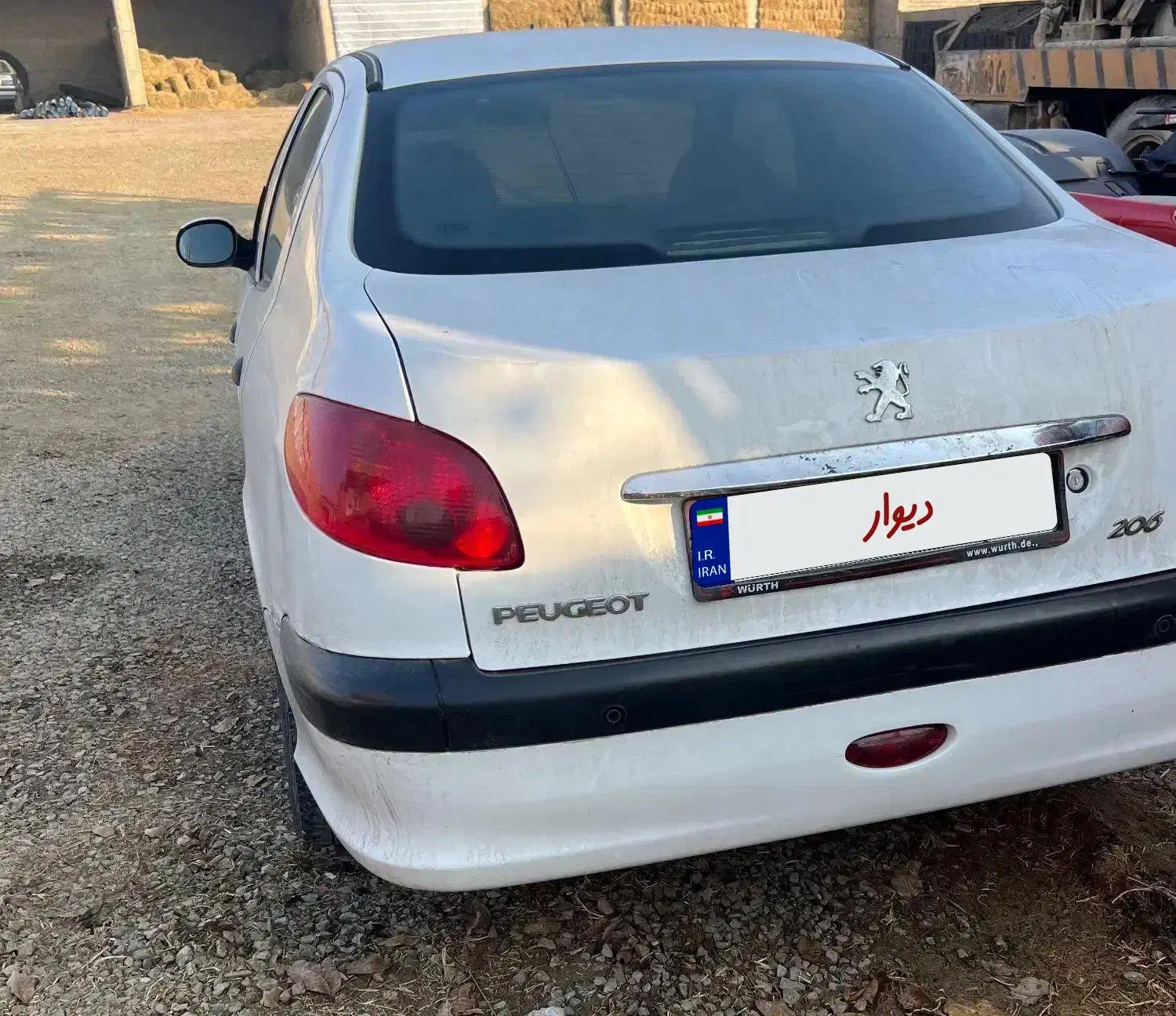 206 مدل 95|خودرو سواری و وانت|ارومیه, |دیوار