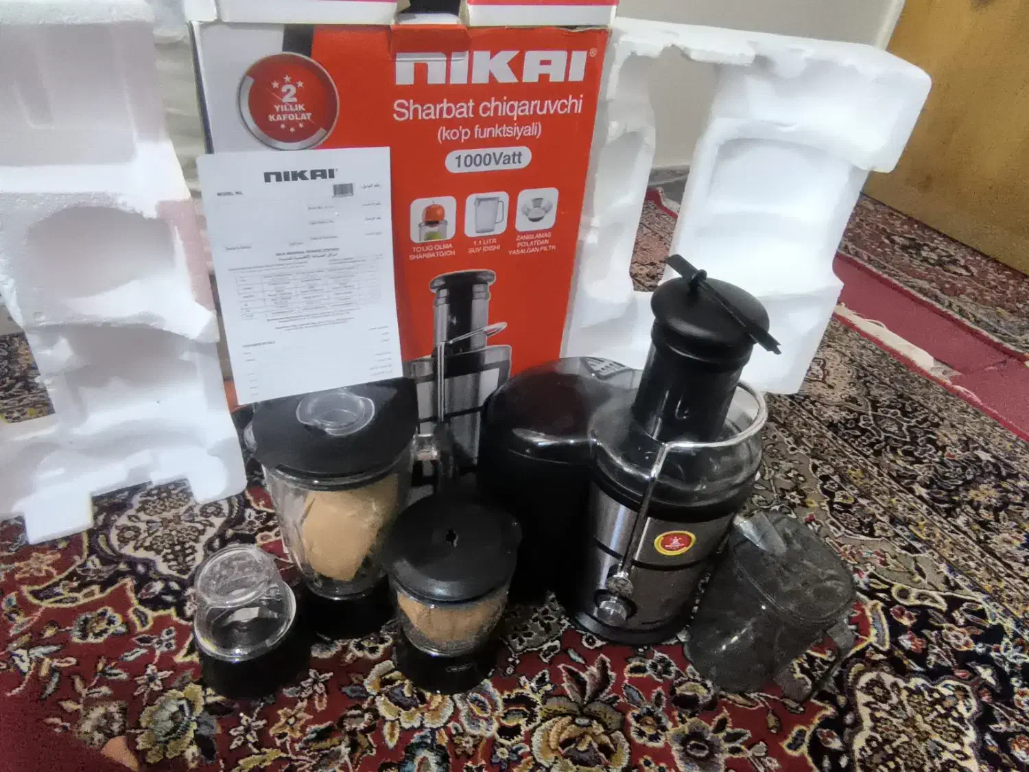 اب میوه گیری NlKAl|آبمیوهگیر و آبمرکباتگیر|یاسوج, |دیوار