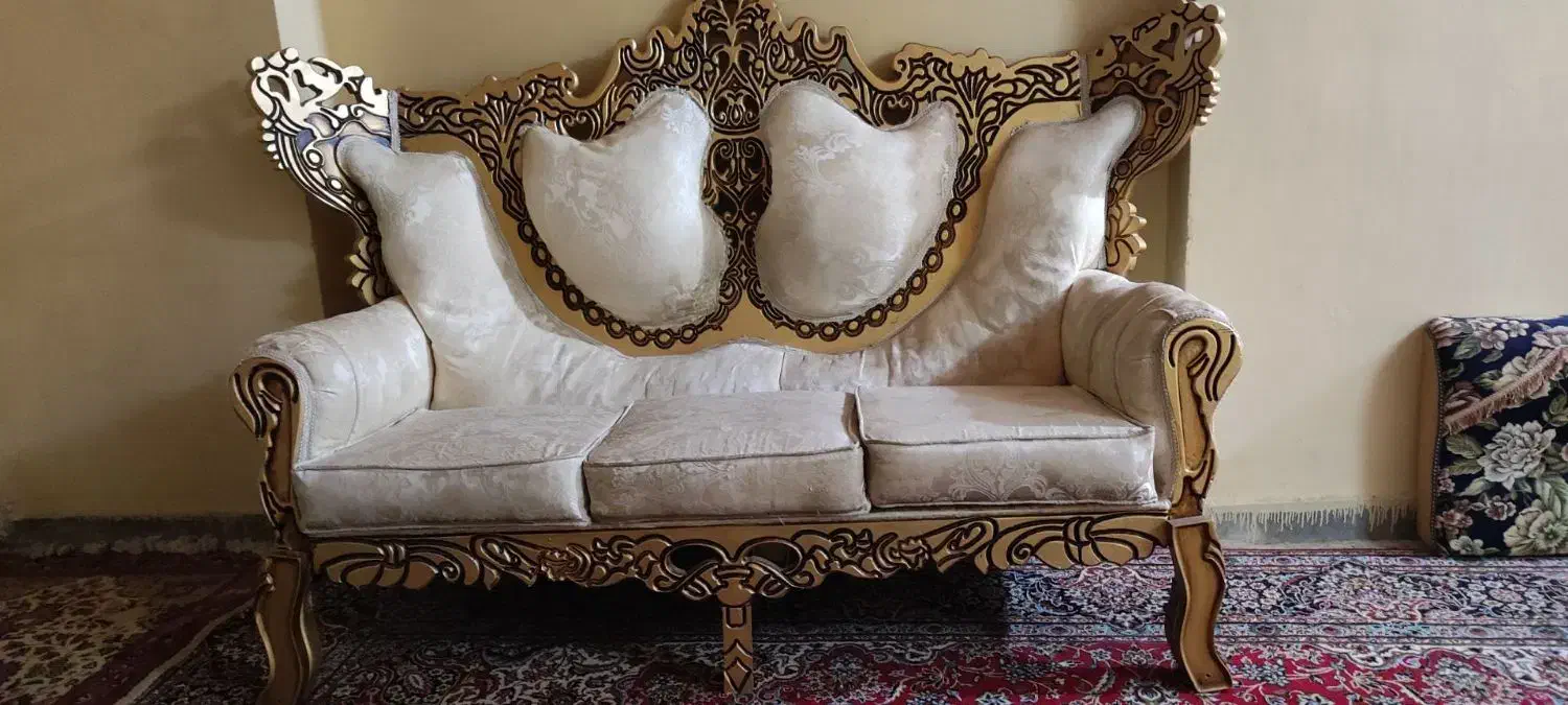 مبل سلطنتی|مبلمان خانگی و میز عسلی|زاهدان, |دیوار