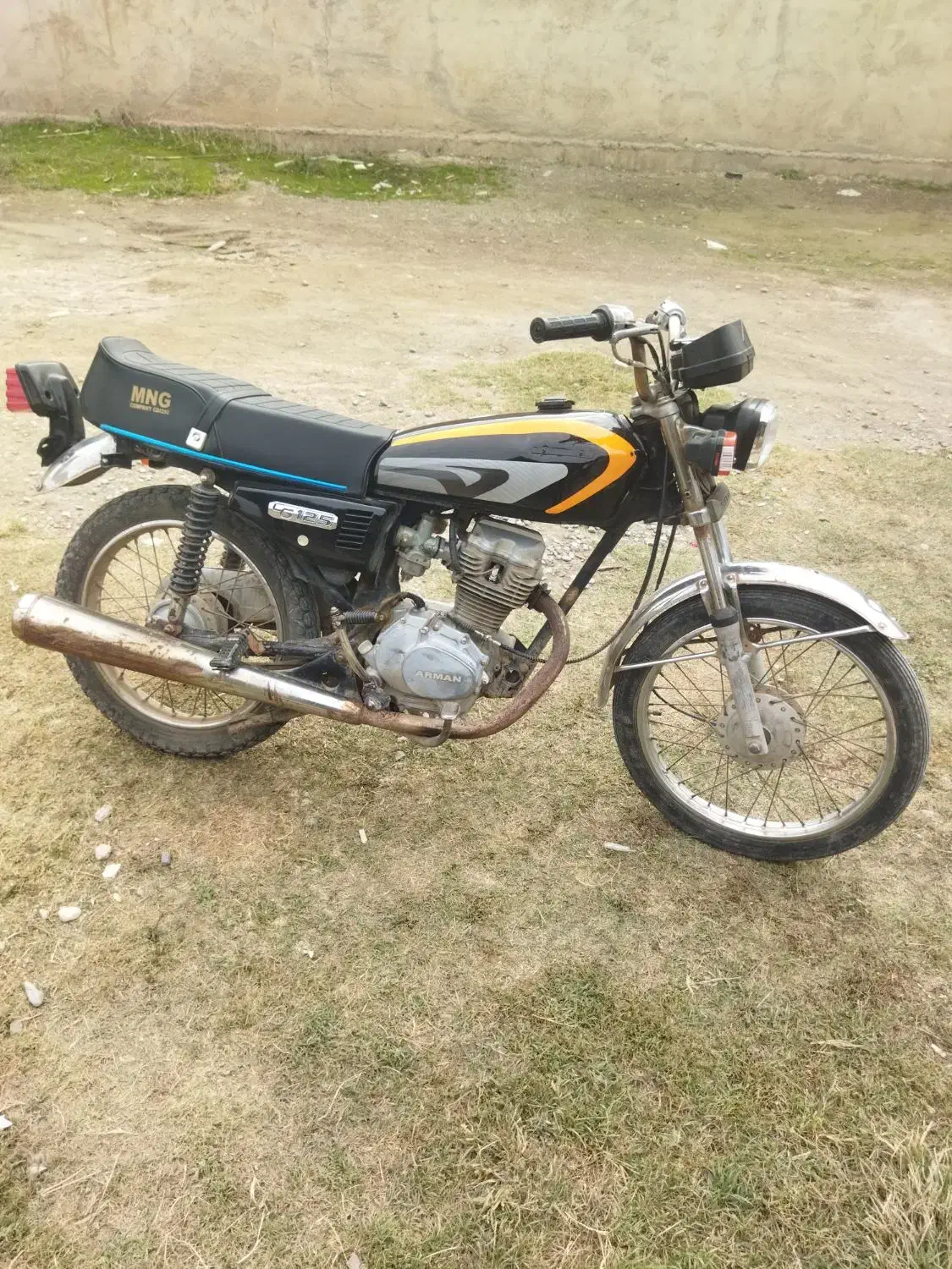 موتور هوندا 125فروشی موتور به شرت میباشد|موتورسیکلت|آق قلا, |دیوار