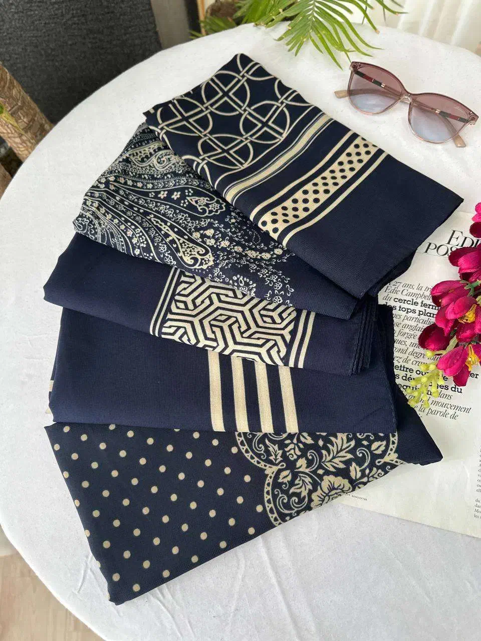 روسری حریر نخ دوردوخت فقط 148 تومن|لباس|صدرا-فارس, فاز ۱|دیوار