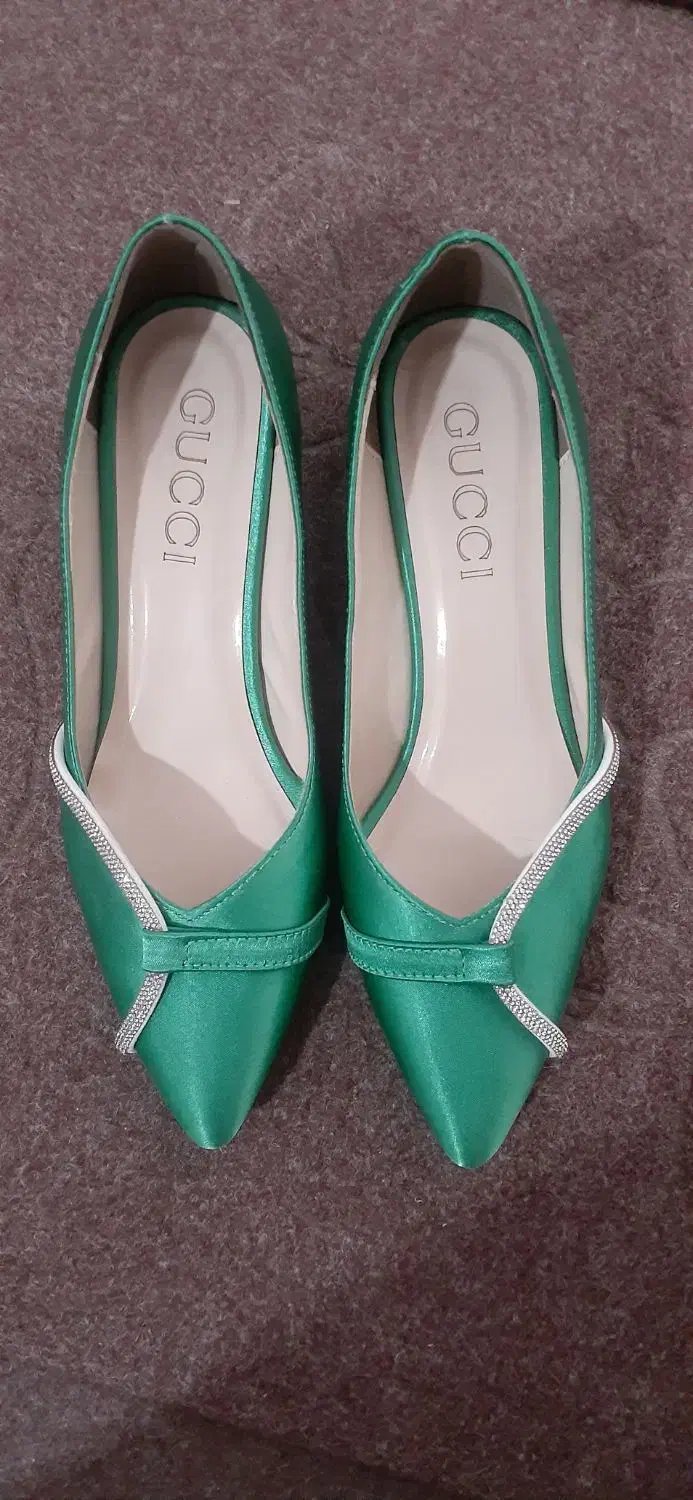 کفش تک سایز ۳۹ نو مدل جدید ساتن|کیف، کفش، کمربند|گنبد کاووس, |دیوار