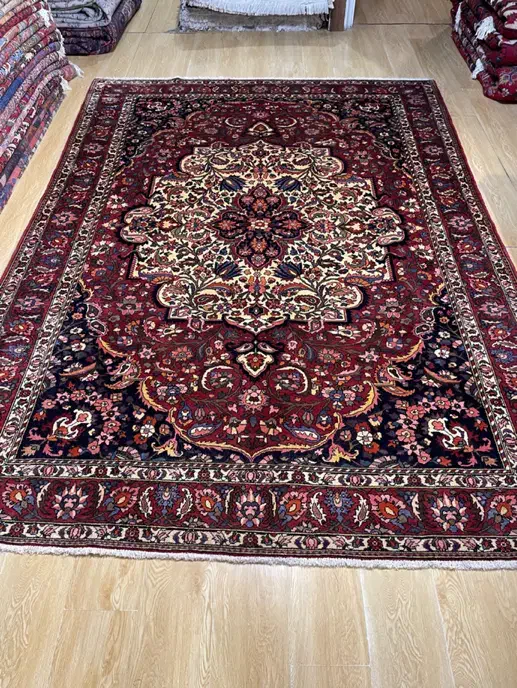 فرش ۶ متری بختیاری رنگ گیاهی|فرش|تهران, سلسبیل شمالی|دیوار
