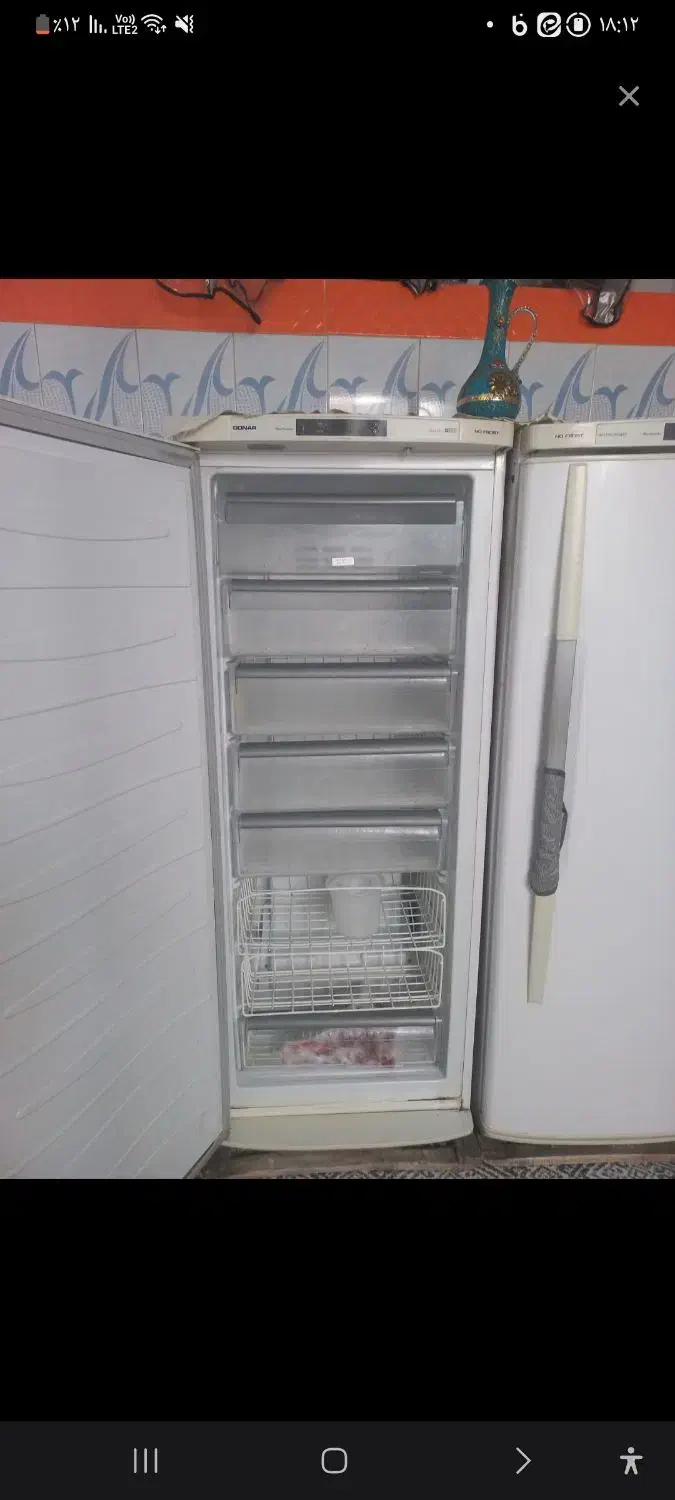 یخچال سالم|یخچال و فریزر|قم, نیروگاه|دیوار