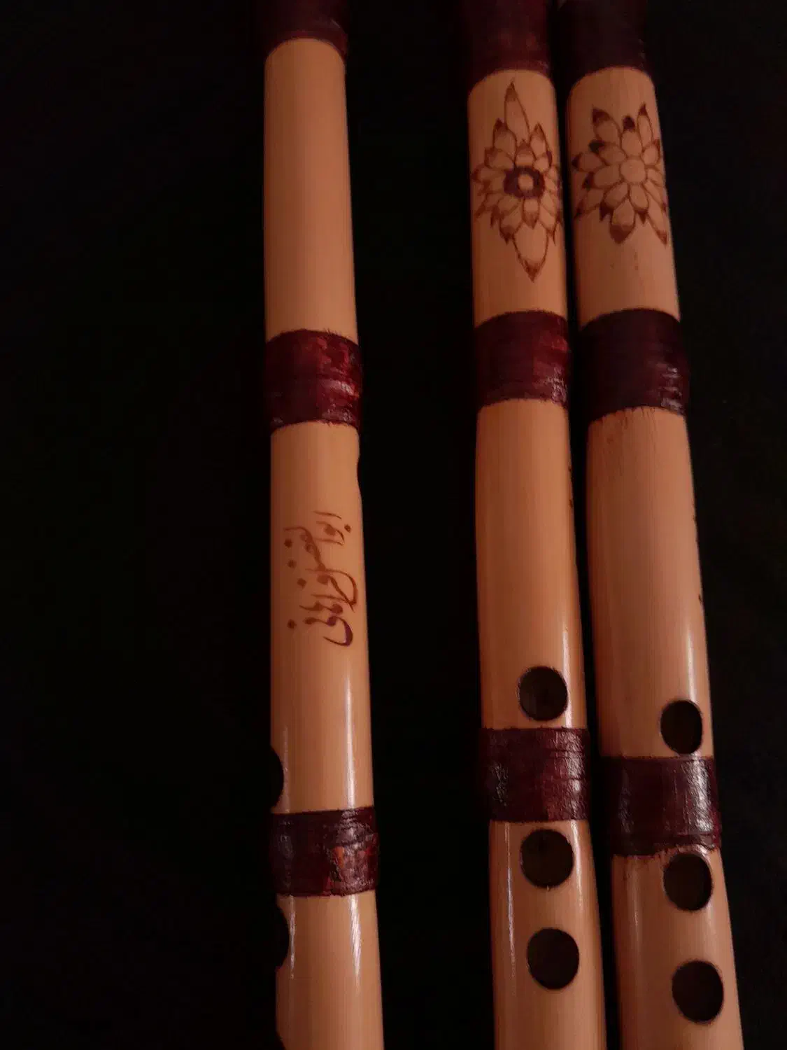 نی هفت بند|سازهای بادی|ری, دولت‌آباد|دیوار