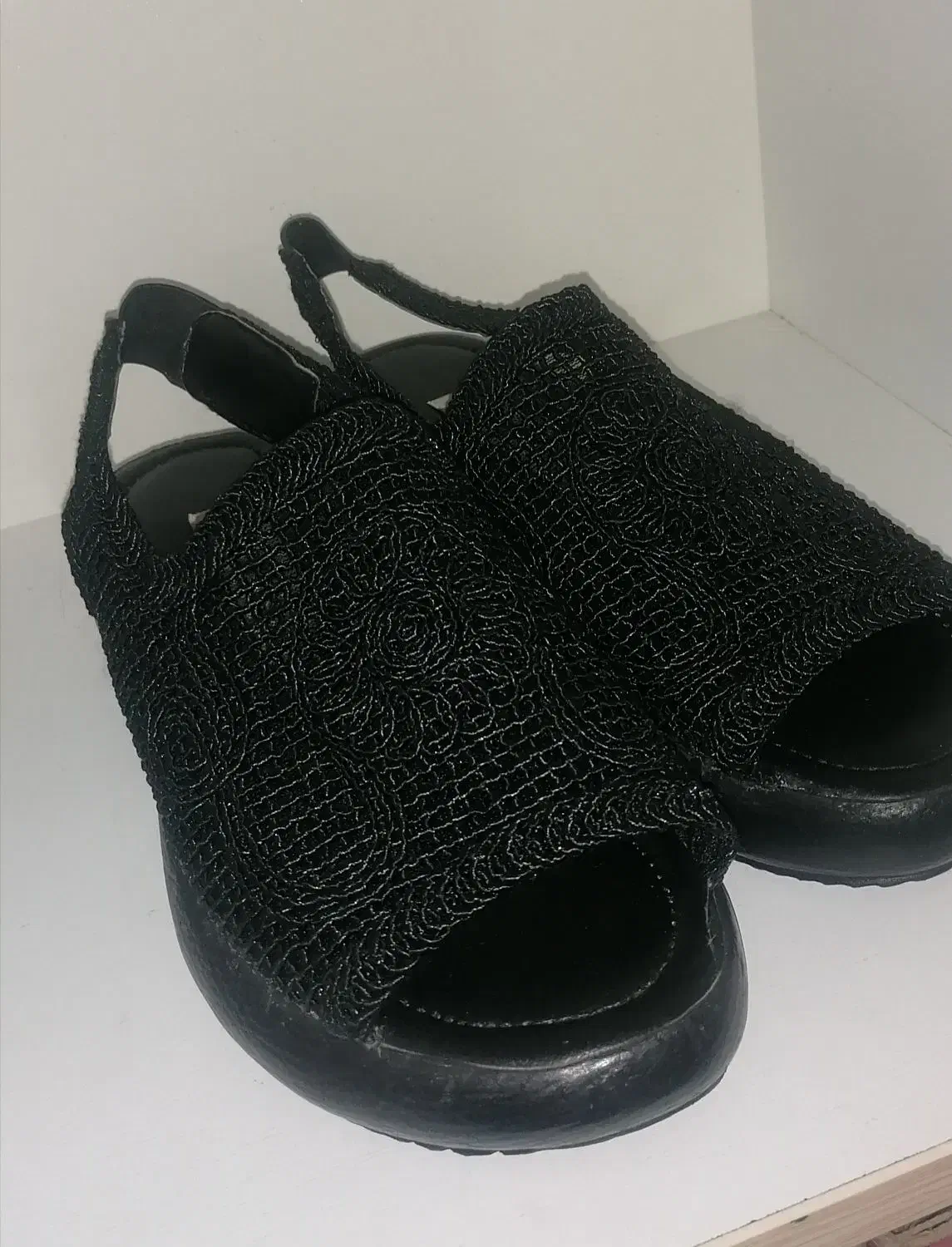 صندل گیپوری مشکی|کیف، کفش، کمربند|کرمانشاه, |دیوار