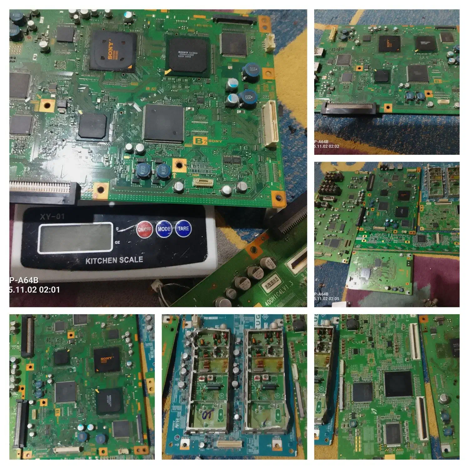 قطعات کامپیوتر ضایعات رم وسی پی یو جهت استخراج|قطعات و لوازم جانبی رایانه|بوشهر, |دیوار