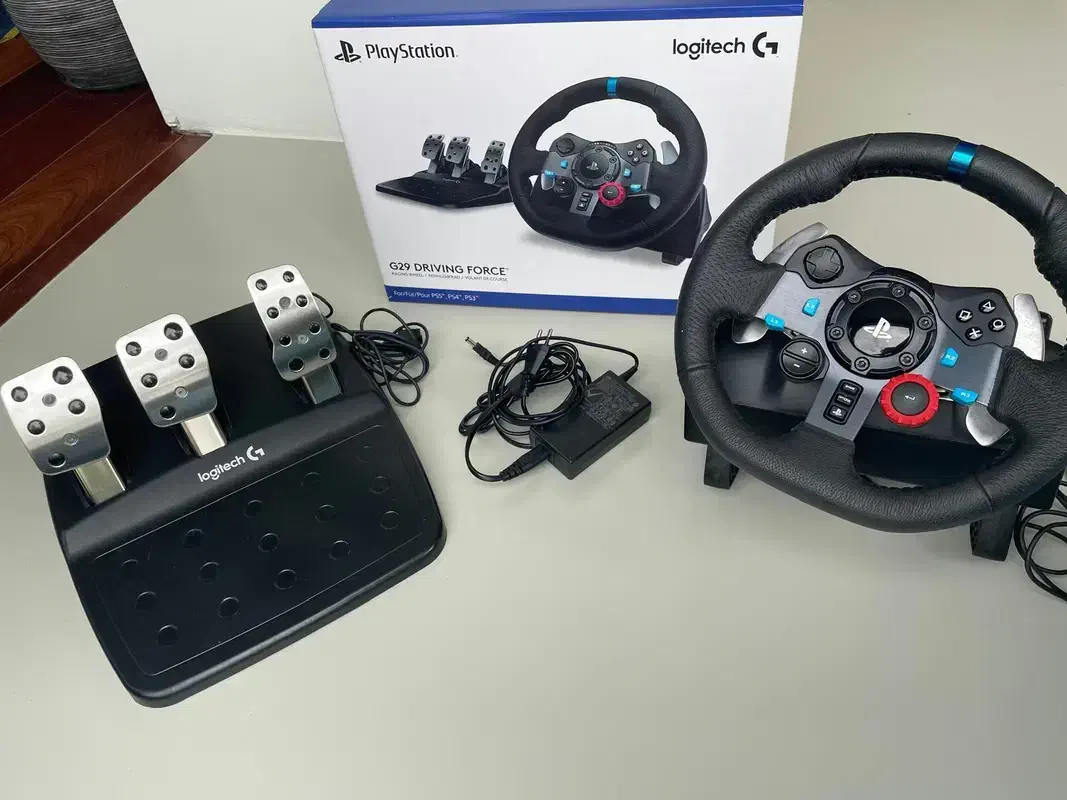 فرمان بازی با پدال Logitech G29 پلی استیشن|کنسول، بازی ویدئویی و آنلاین|بندرعباس, |دیوار
