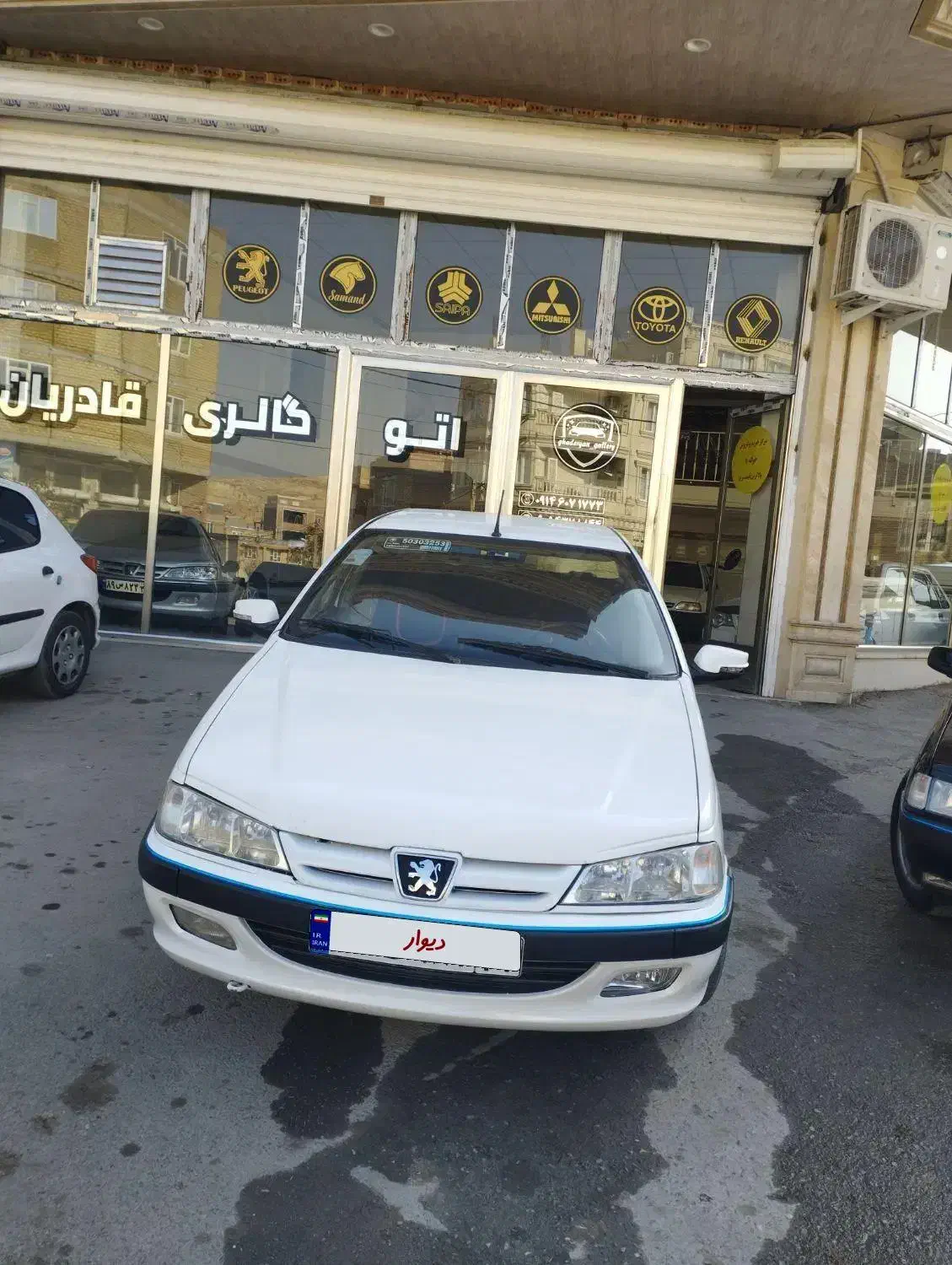 پارس 84تغییر رنگ نقره ای به سفید|خودرو سواری و وانت|مهاباد (آذربایجان غربی), |دیوار