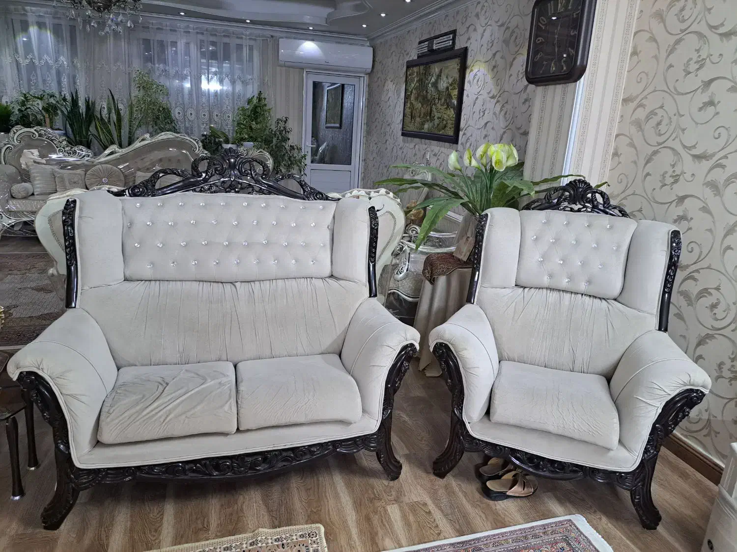 وسیله مورد فروش مبل و نیز جلو مبلی|مبلمان خانگی و میز عسلی|رباط‌کریم, رباط‌کریم|دیوار