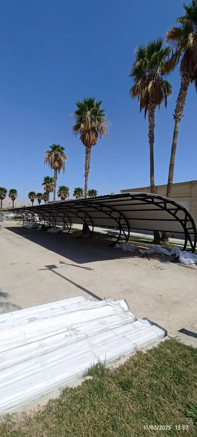 اجرای آلاچیق پرگولا پارکینگ  سایبان|خدمات پیشه و مهارت|لار, |دیوار