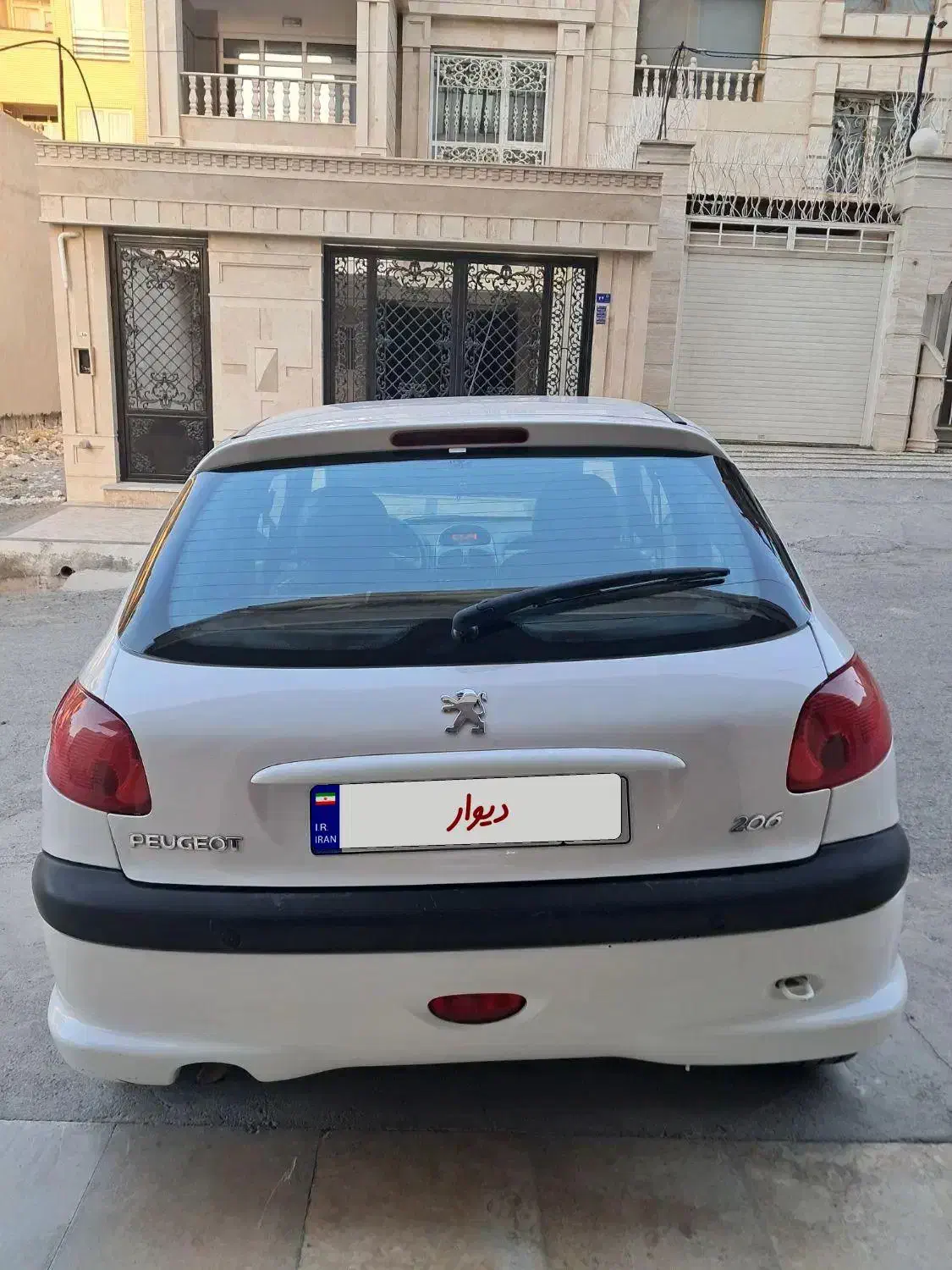 206 تیپ 2 کارکرد پایین|خودرو سواری و وانت|قم, شهرک قدس|دیوار