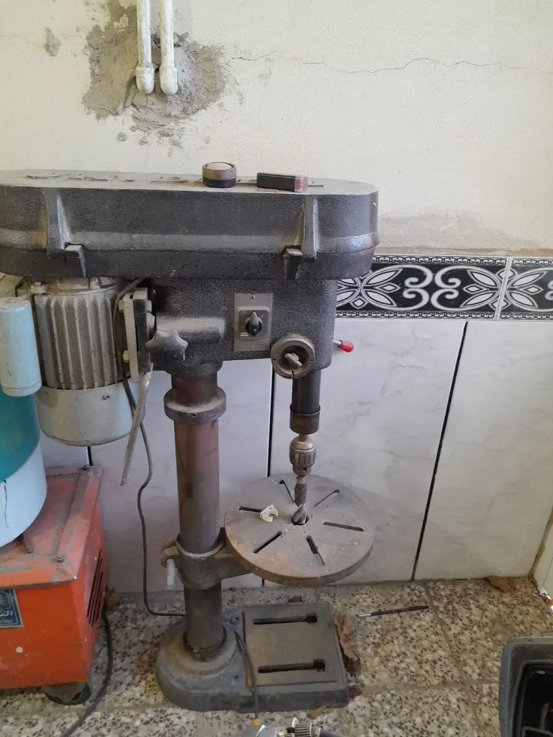 دریل ستونی وحدیده برقی|ابزارآلات|کنگاور, |دیوار