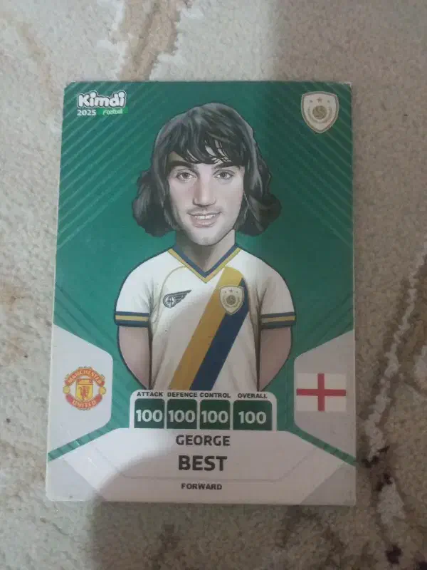 کارت ۱۰۰ جورج بِست|کلکسیون و سرگرمی|منجیل, |دیوار