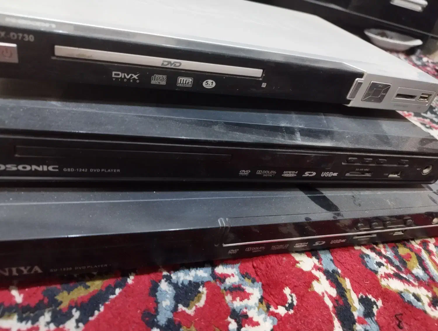 دی وی دی فلش خور مموری|پخشکننده DVD و ویدیو|مشهد, چهارچشمه|دیوار