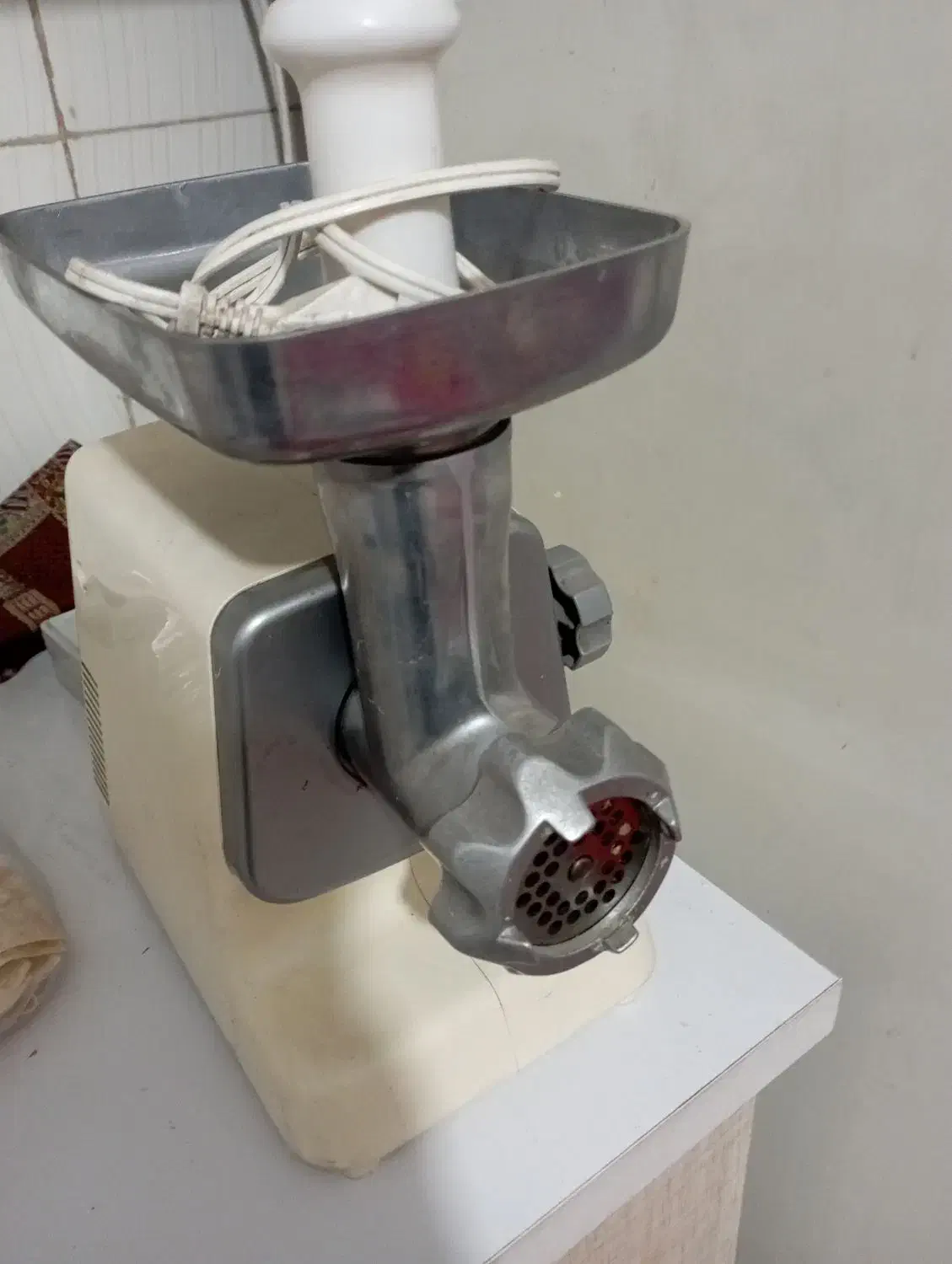 چرخ گوشت ناسیونال 220 وات|خردکن، آسیاب، غذاساز|قرچک, پویینک|دیوار