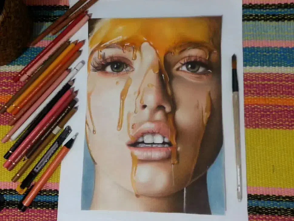 سفارش نقاشی چهره|تابلو، نقاشی، عکس|دیلم, |دیوار