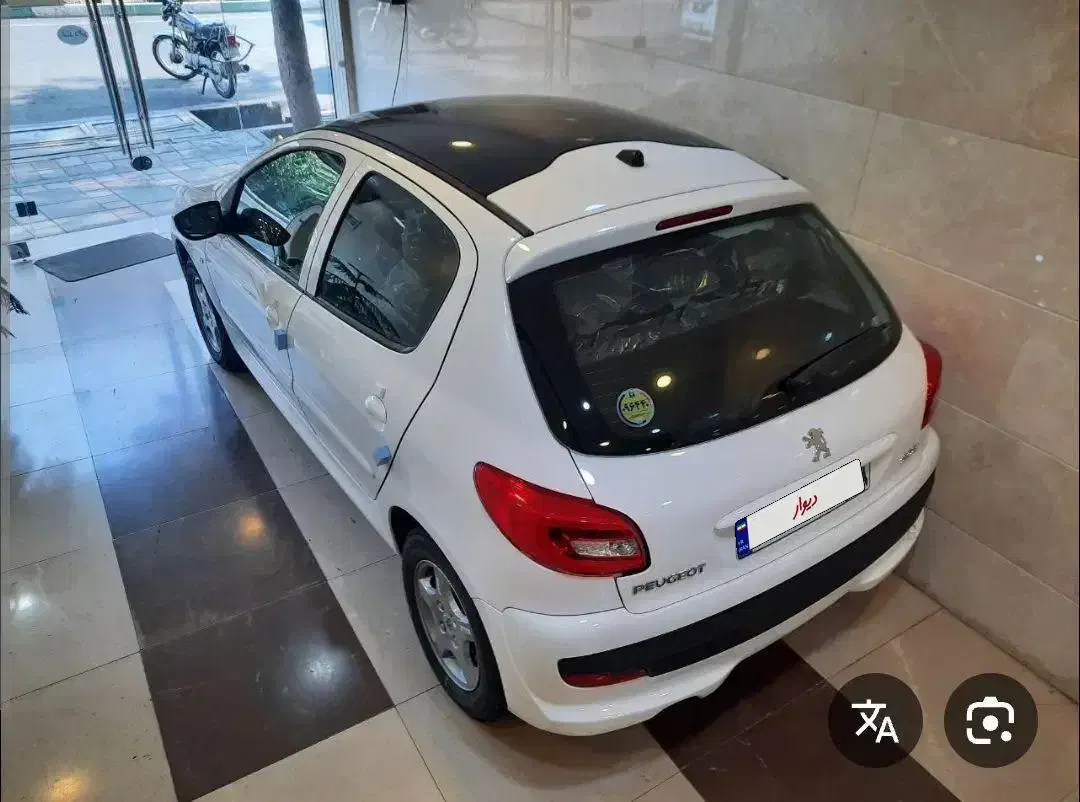 207 اتو پانا ارتقا صفر با کارت طلایی|خودرو سواری و وانت|سرپل ذهاب, |دیوار