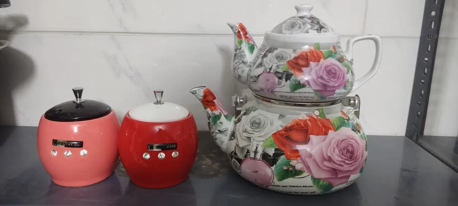 کتری و قوری|قوری، کتری، قهوه‌ساز دستی|سنندج, |دیوار