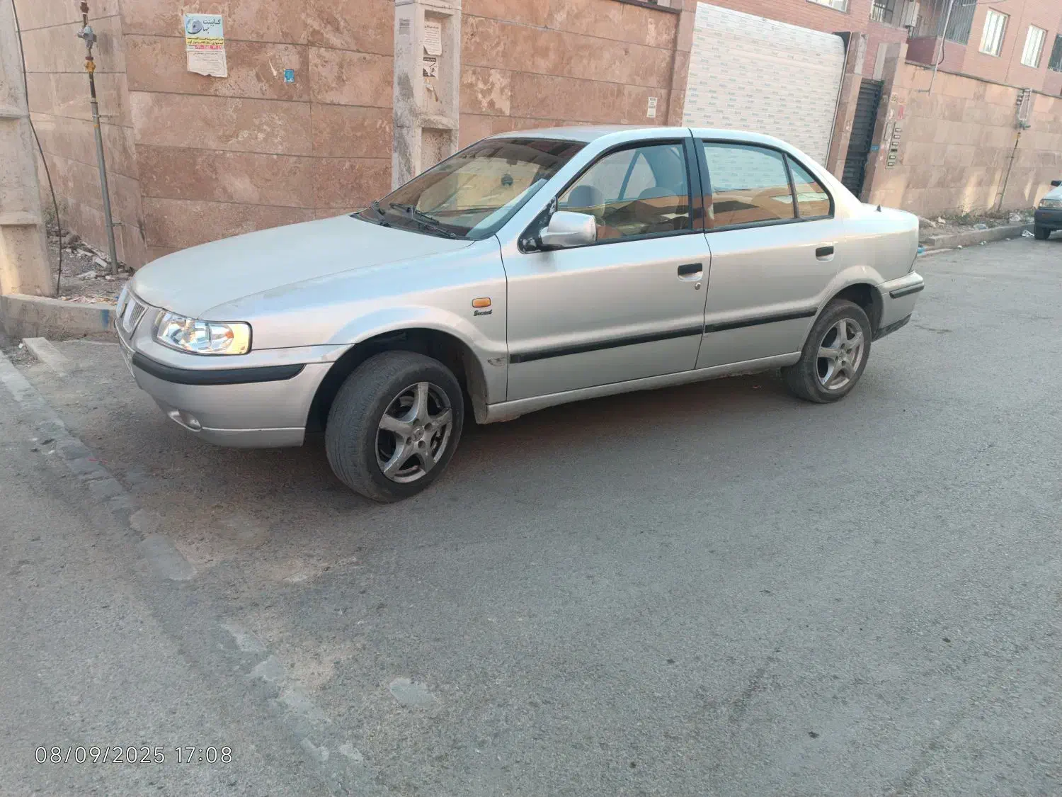 سمند معمولی ایکس7 نقره ای|خودرو سواری و وانت|محمدیه-قزوین, |دیوار