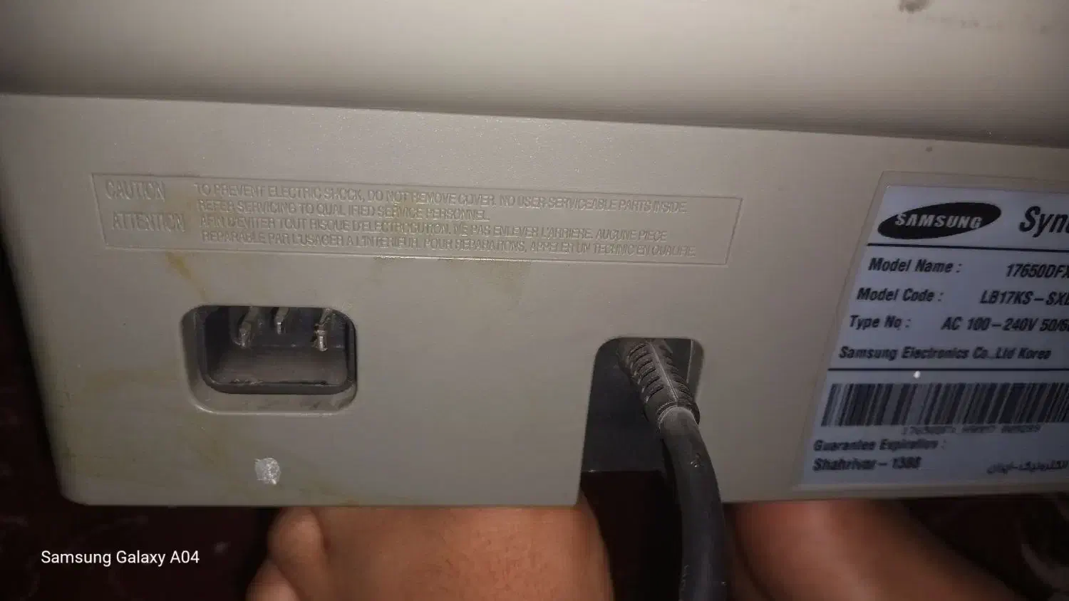 مانیتور سامسونگ|قطعات و لوازم جانبی رایانه|نیشابور, شهید بهشتی|دیوار