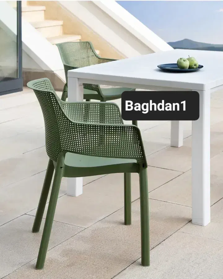 صندلی پلاستیکی مدل تورری کافه ای ویلا روفگاردن باغ|صندلی و نیمکت|محمدشهر, همایون ویلا|دیوار