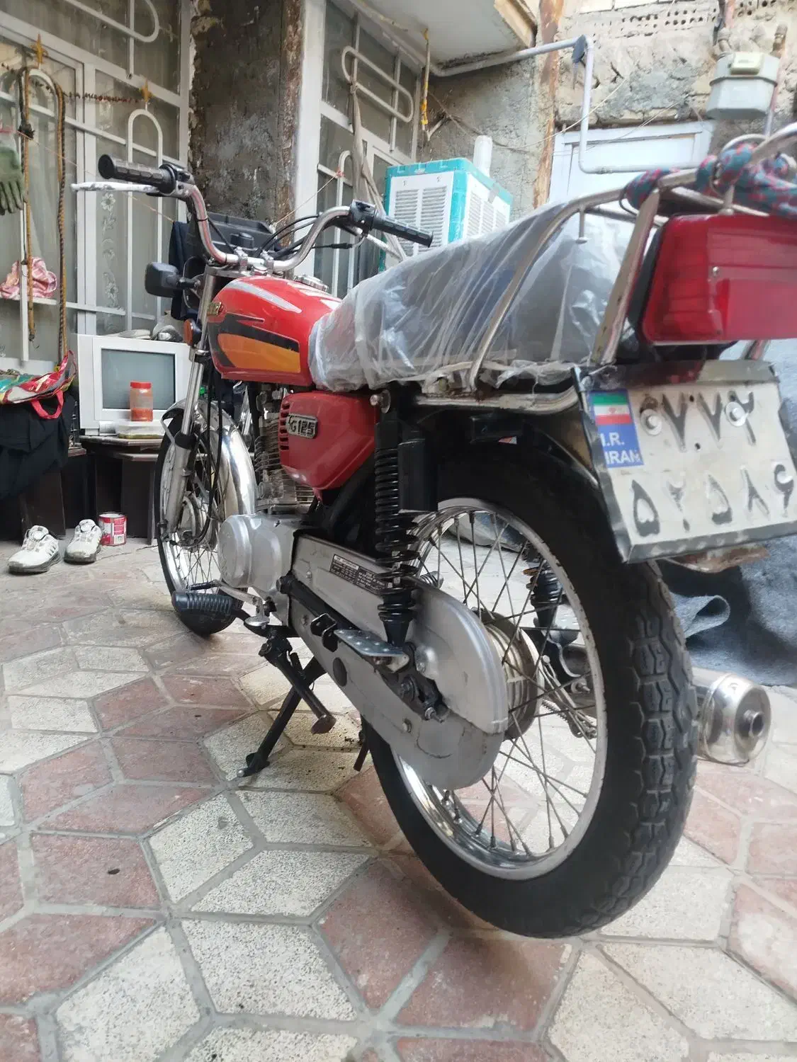 موتور125تکناب مدل85قرمز.شماره تماس|موتورسیکلت|مشهد, شهید معقول|دیوار
