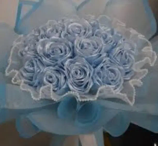 گل رز روبانی جاودانه|گل مصنوعی|سمنان, |دیوار