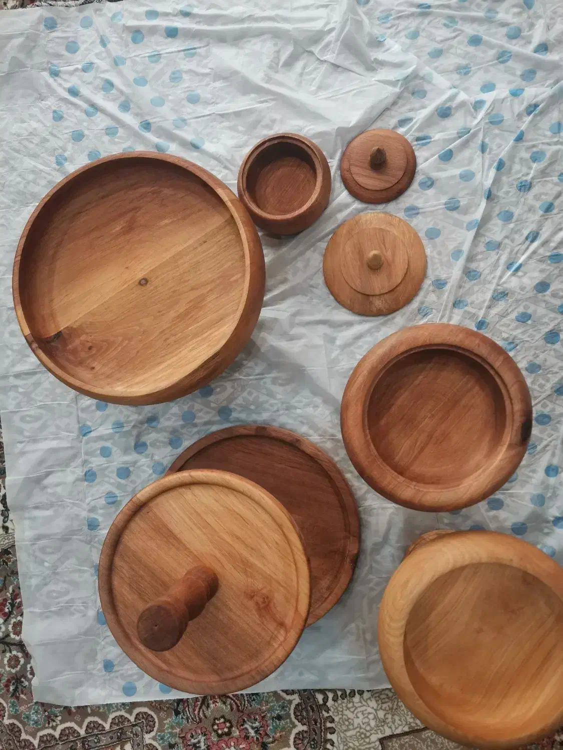 ظروف چوبی|ظروف سرو و پذیرایی|شیراز, فرگاز|دیوار