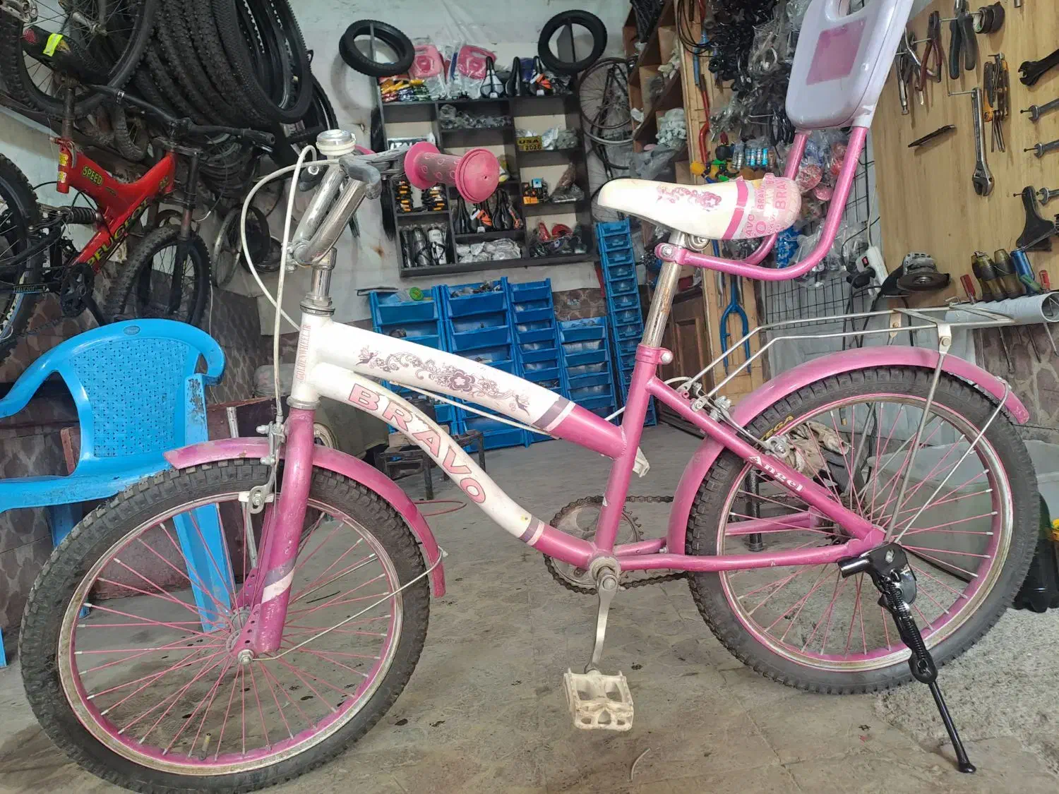 دوچرخه ۲۰ صورتی|دوچرخه، اسکیت، اسکوتر|مشگین شهر, |دیوار