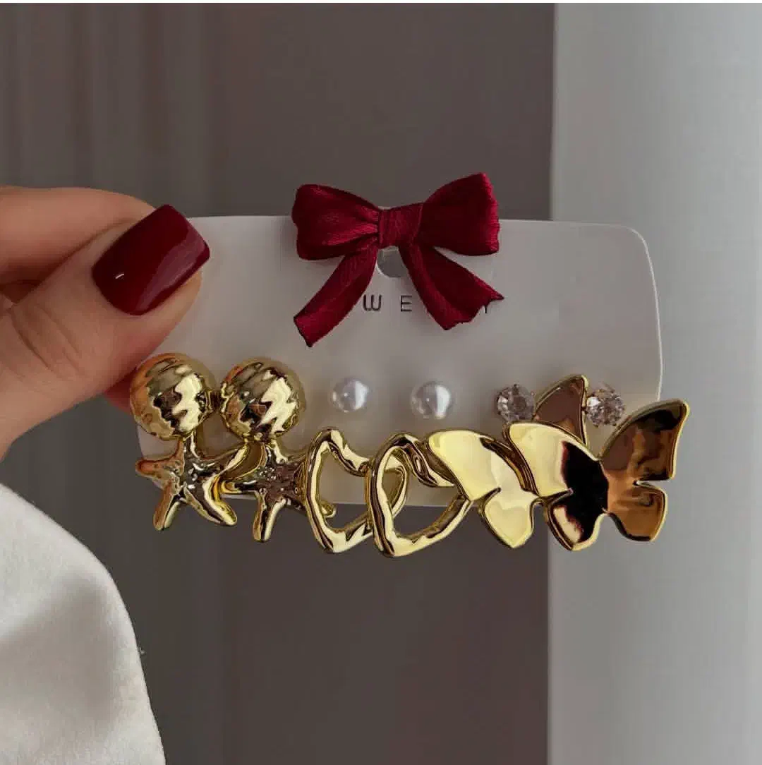 پک گوشواره ۶ تایی|بدلیجات|قم, امامزاده ابراهیم|دیوار