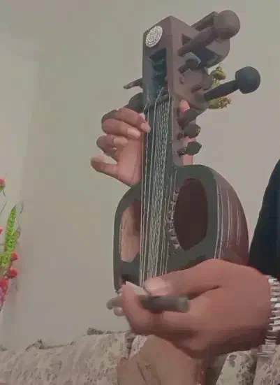 چنگ بلوچی|سازهای سنتی|بندرعباس, |دیوار