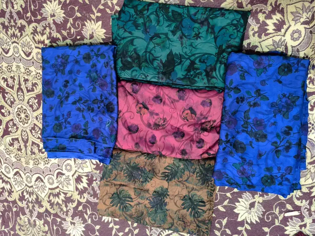 پارچه ابریشم|لباس|سراوان, |دیوار