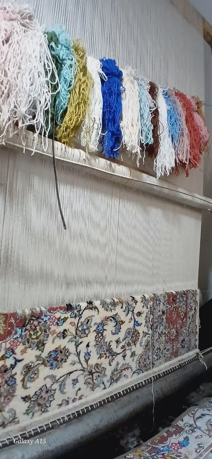 قالی ۹ متر پشمی|فرش|کاشان, امیرکبیر|دیوار