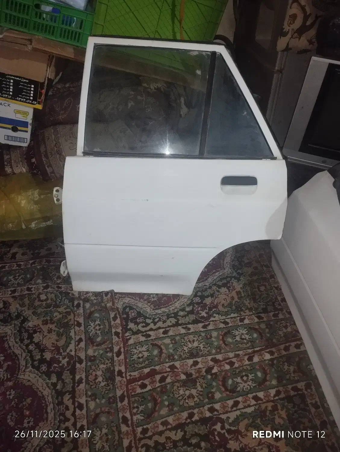 در ماشین پراید درحدنوسمت راننده عقب و جلووبخش|قطعات یدکی و لوازم جانبی|بندرعباس, |دیوار