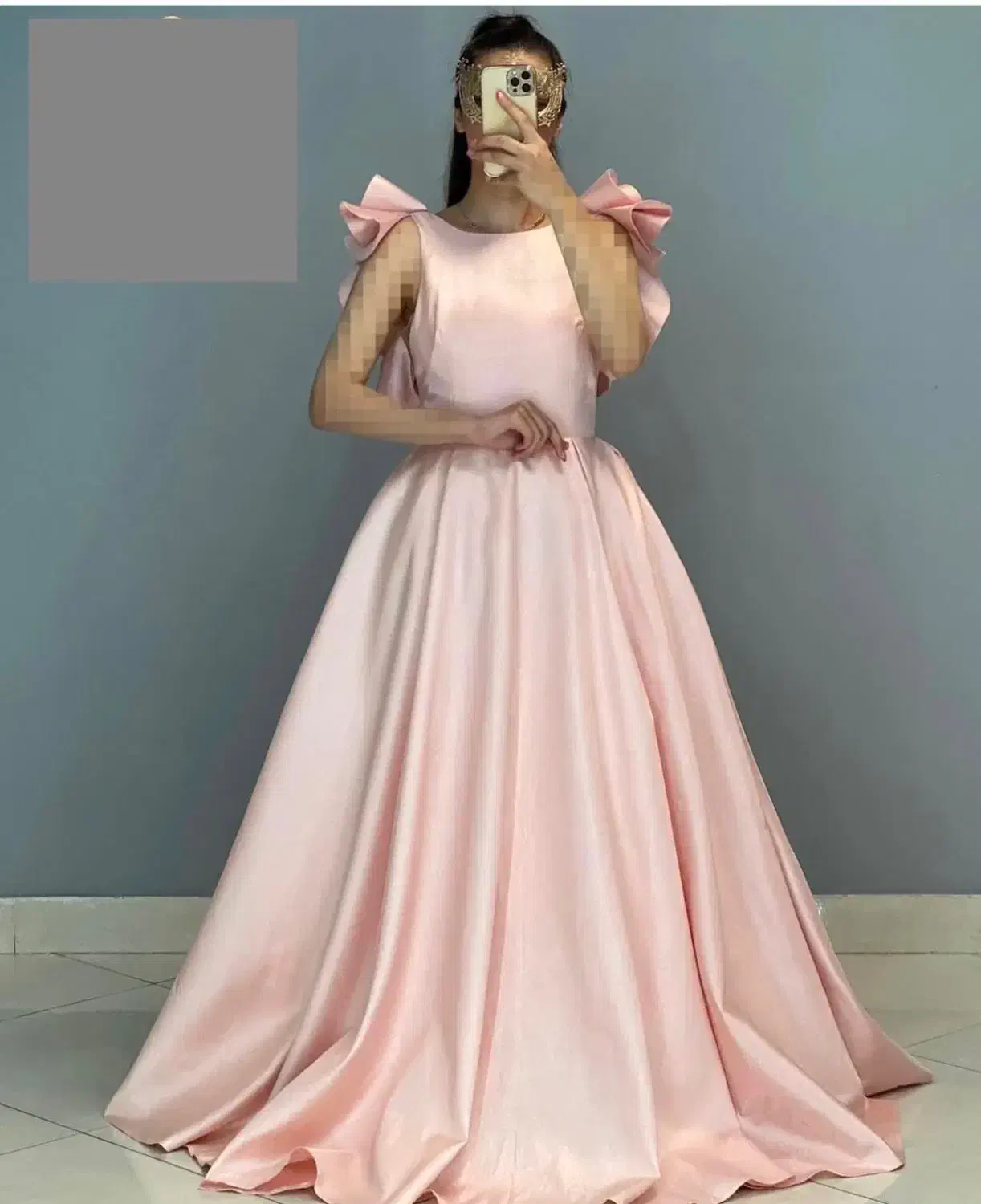 لباس مجلسی البته رنگ طوسی|لباس|سیرجان, |دیوار