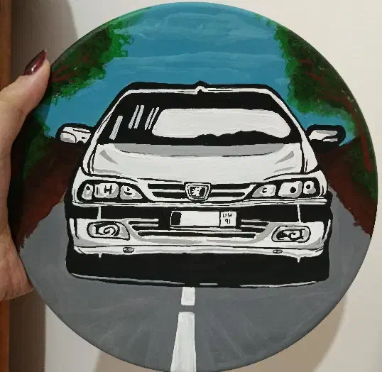 دیوار کوب سفالی طرح پرشیا|تابلو، نقاشی، عکس|اردبیل, |دیوار