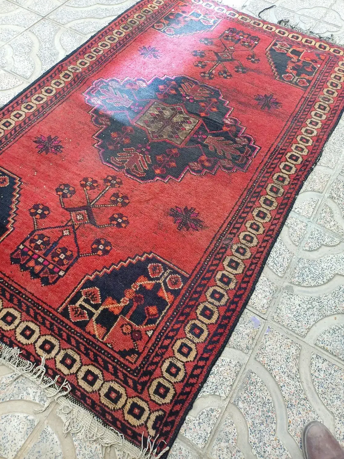 ۳ عدد قالیچه دستبافت فرش دست بافت قدیمی و سنتی|فرش|فردیس, شهرک هفده شهریور|دیوار