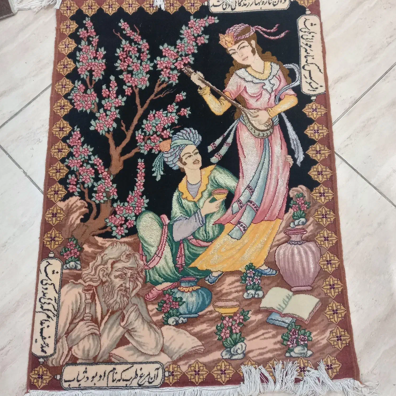 تابلو ۵۰ رج|تابلو فرش|تهران, شهرک شریعتی|دیوار