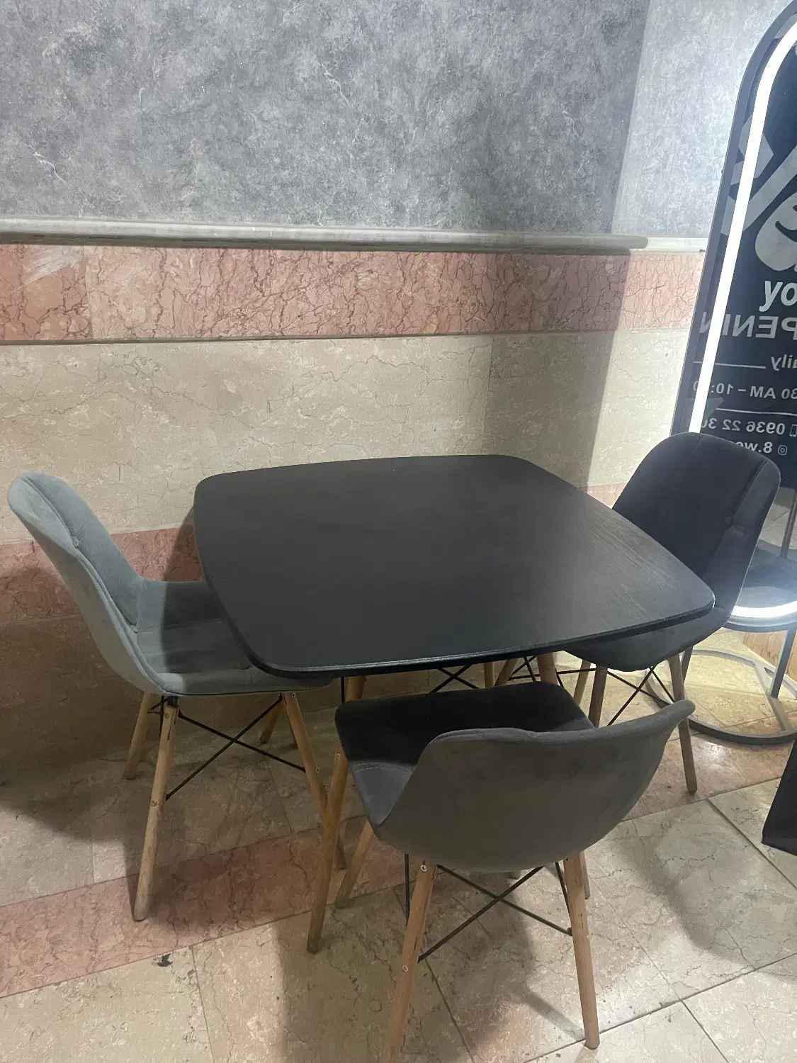 میز و صندلی کافه|کافی‌شاپ و رستوران|تهران, استاد معین|دیوار