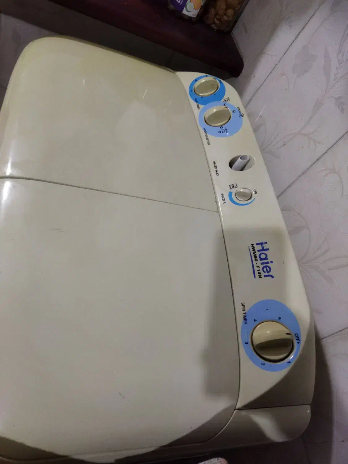 ماشین لباسشویی دوقولو هایر ۷کیلویی خ کن استفاده شد|ماشین لباسشویی و خشککن لباس|کلاله, |دیوار
