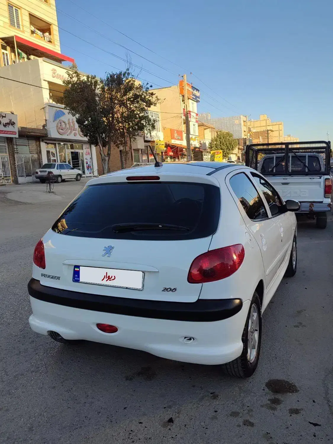 206 پانوراما سقف شیشه ای|خودرو سواری و وانت|کرمانشاه, |دیوار