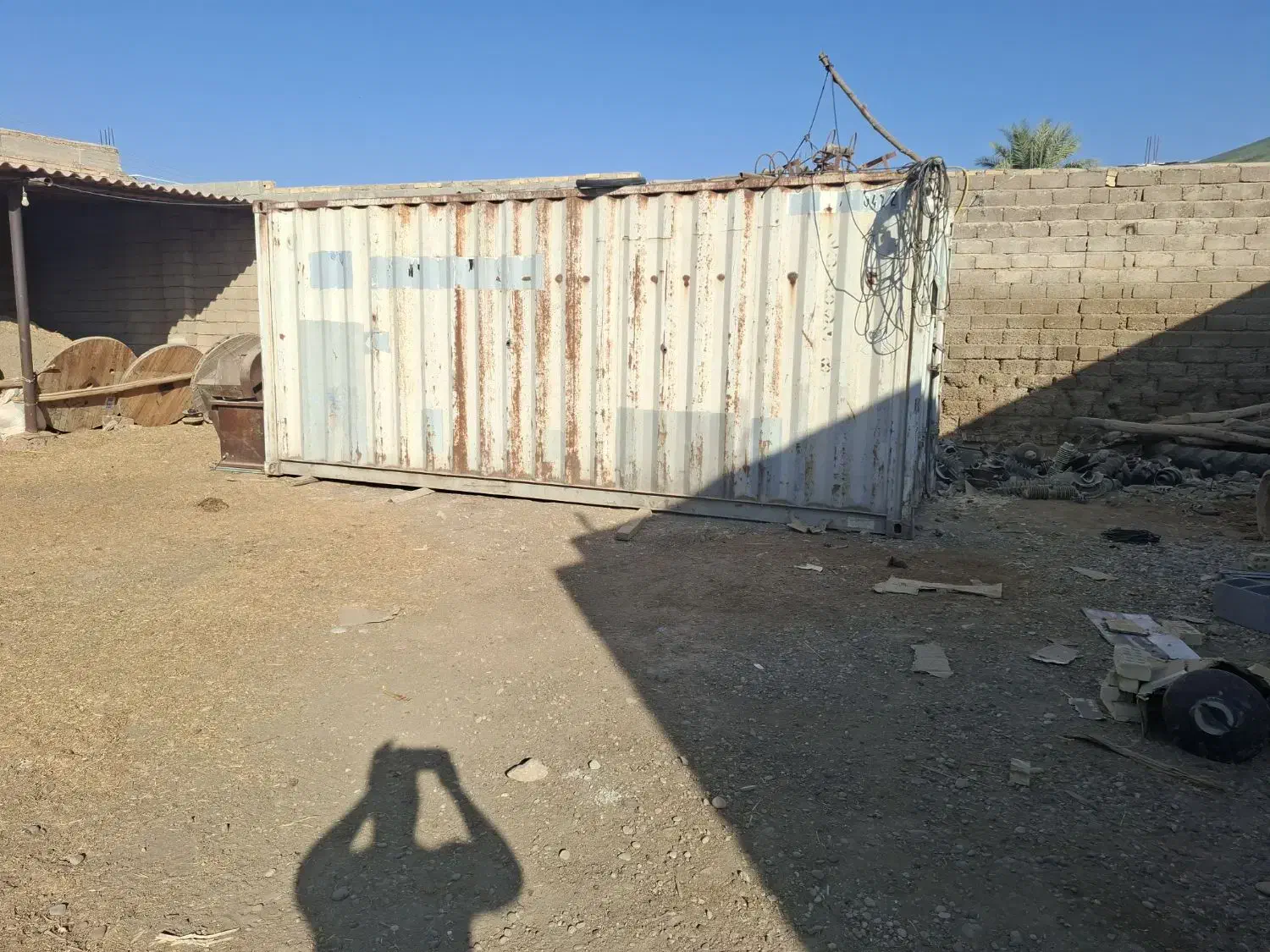 کانتینر|ماشینآلات صنعتی|شوش, |دیوار