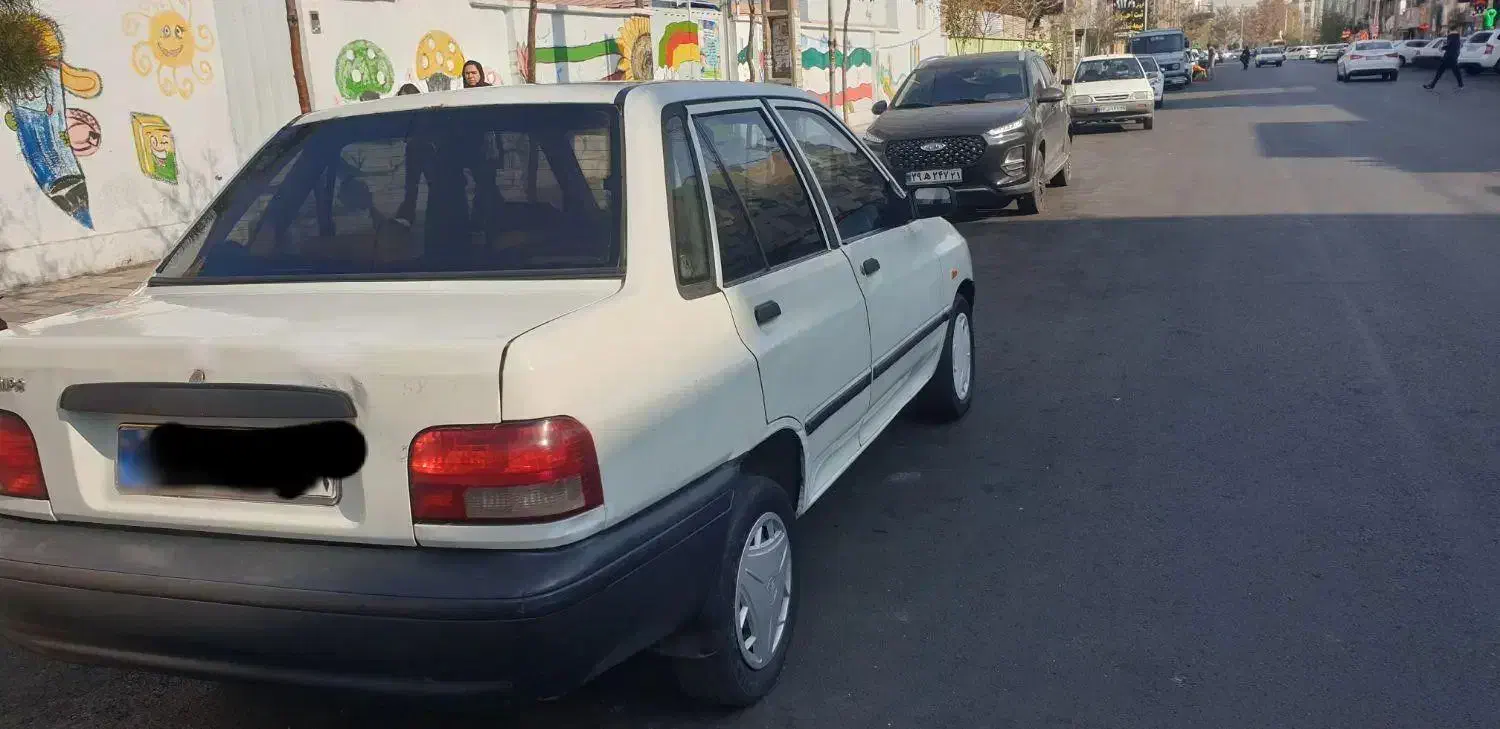 پراید مدل 82 موتوری خیلی سالم۴تیکه رنگ|خودرو سواری و وانت|اندیشه, اندیشه فاز ۱|دیوار