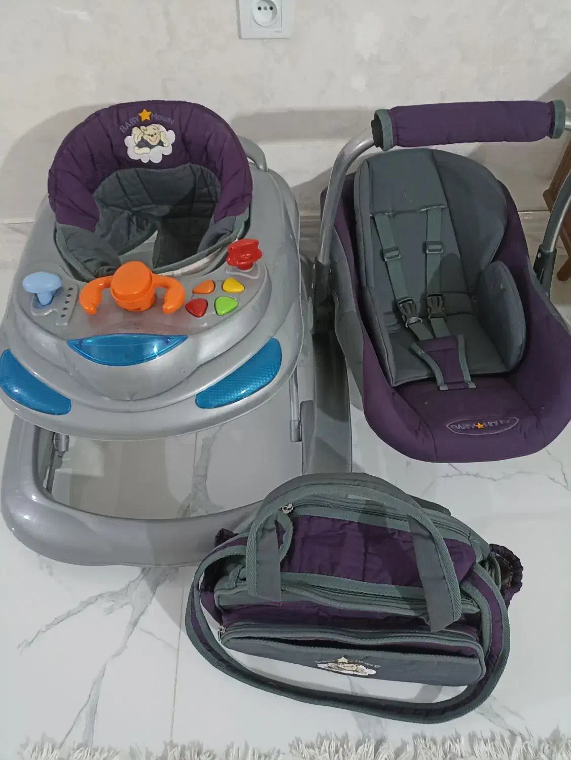 ست کیف و کمک مادر و کریر کودک|اسباب و اثاث بچه|نقده, |دیوار