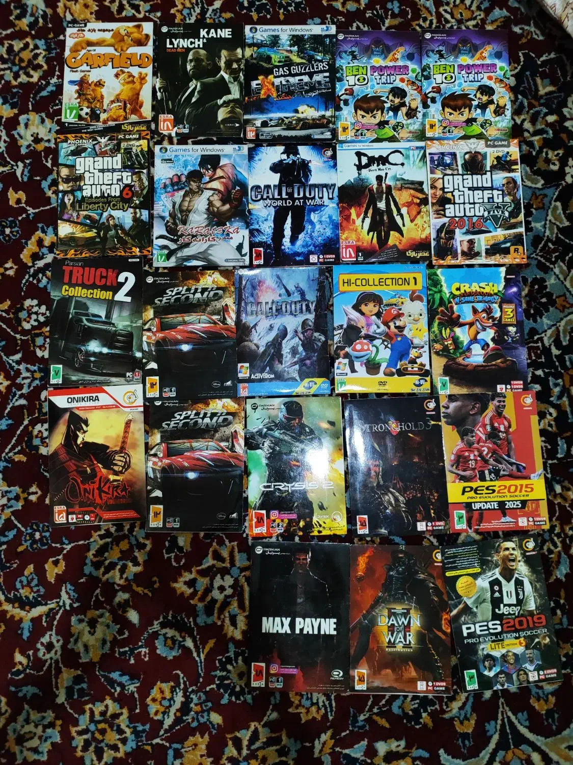 24 عدد بازی کامپیوتر|کنسول، بازی ویدئویی و آنلاین|مشهد, فاطمیه|دیوار