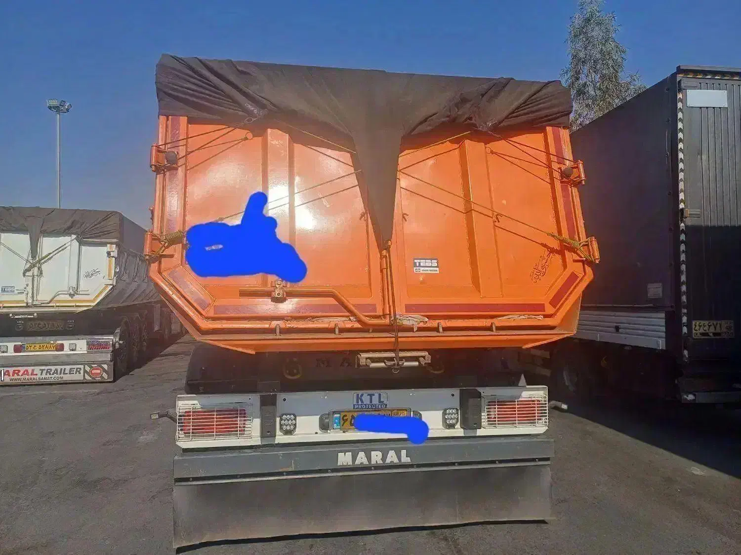 تریلی کمپرسی مارال شرکتی|خودرو سنگین|تهران, گمرک|دیوار